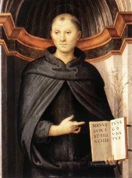  Nicholas Painting - St Nicholas of Tolentino 1507 Renaissance Pietro Perugino